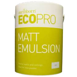Buy 2 for £127 & Free Delivery on Earthborn Ecopro Matt 10L Ready Mixed