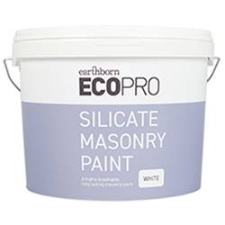 Buy 2 for £199 & Free Delivery on Earthborn Ecopro Silicate Masonry Paint 5L Ready Mixed White