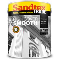 Buy 2 for £85 & Free Delivery on Sandtex Trade High Cover Smooth Masonry Paint 5L Mixed to Order