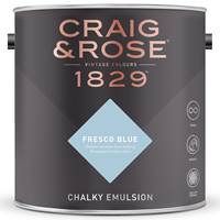 Buy 2 for £159 on Craig & Rose 1829 Vintage Collection Chalky Emulsion 5L Ready Mixed