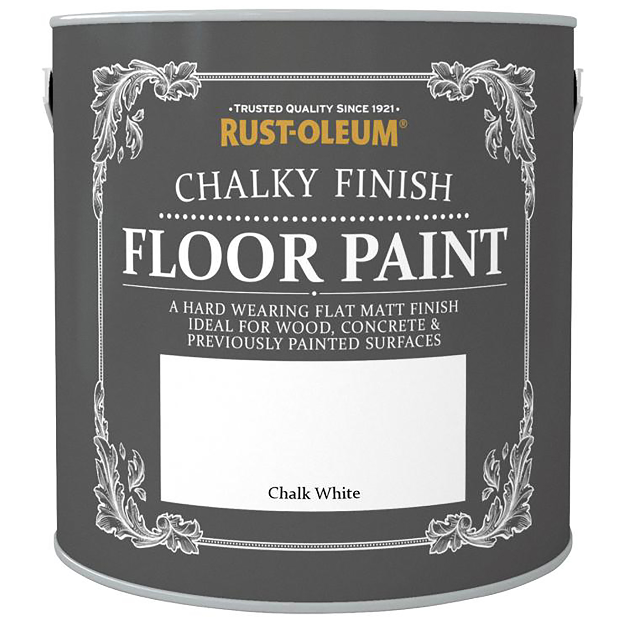 Rustoleum chalky finish sales floor paint